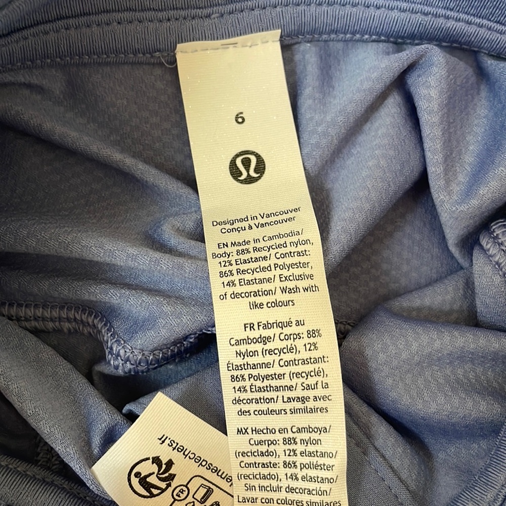 Lululemon Quick Dry Short Sleeve Polo Tennis Shirt - Picture 6 of 11
